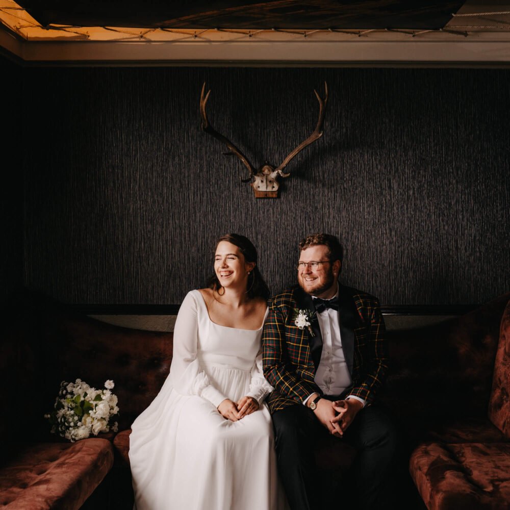 Scottish elopement planner scotland bride groom micro wedding portraits on Skye